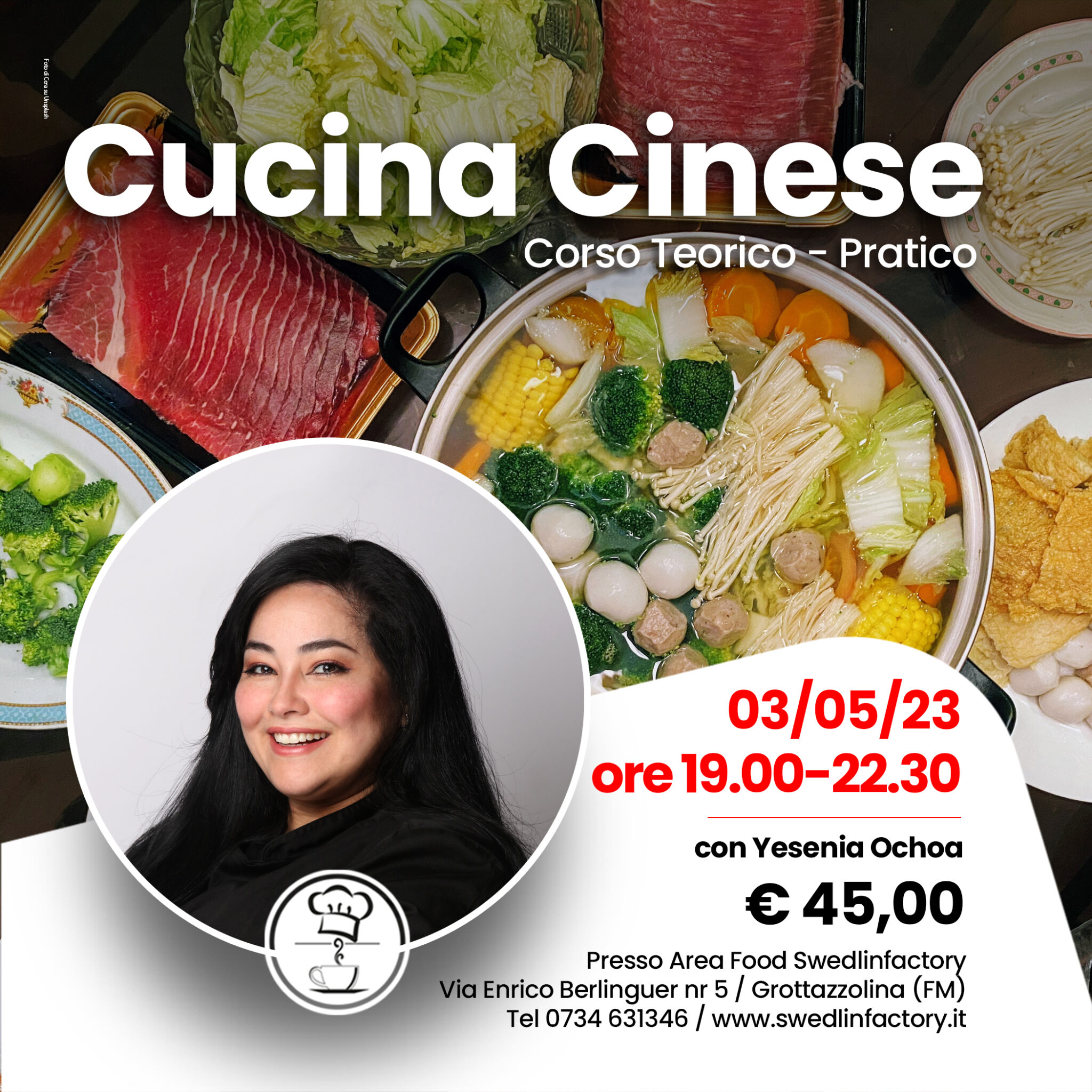 Cucina Cinese - Corso con Yesenia Ochoa - Swedlinfactory