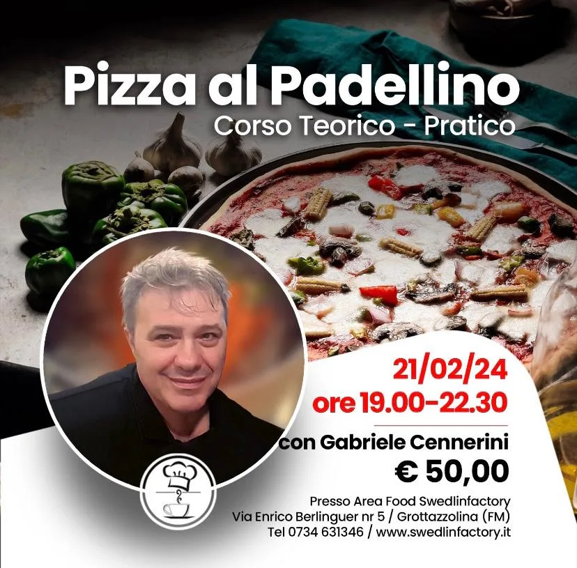 Corso di Pizza al Padellino - con Cennerini e Fazzini