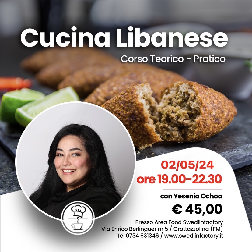 Corso di Cucina Libanese - con Yesenia Ochoa