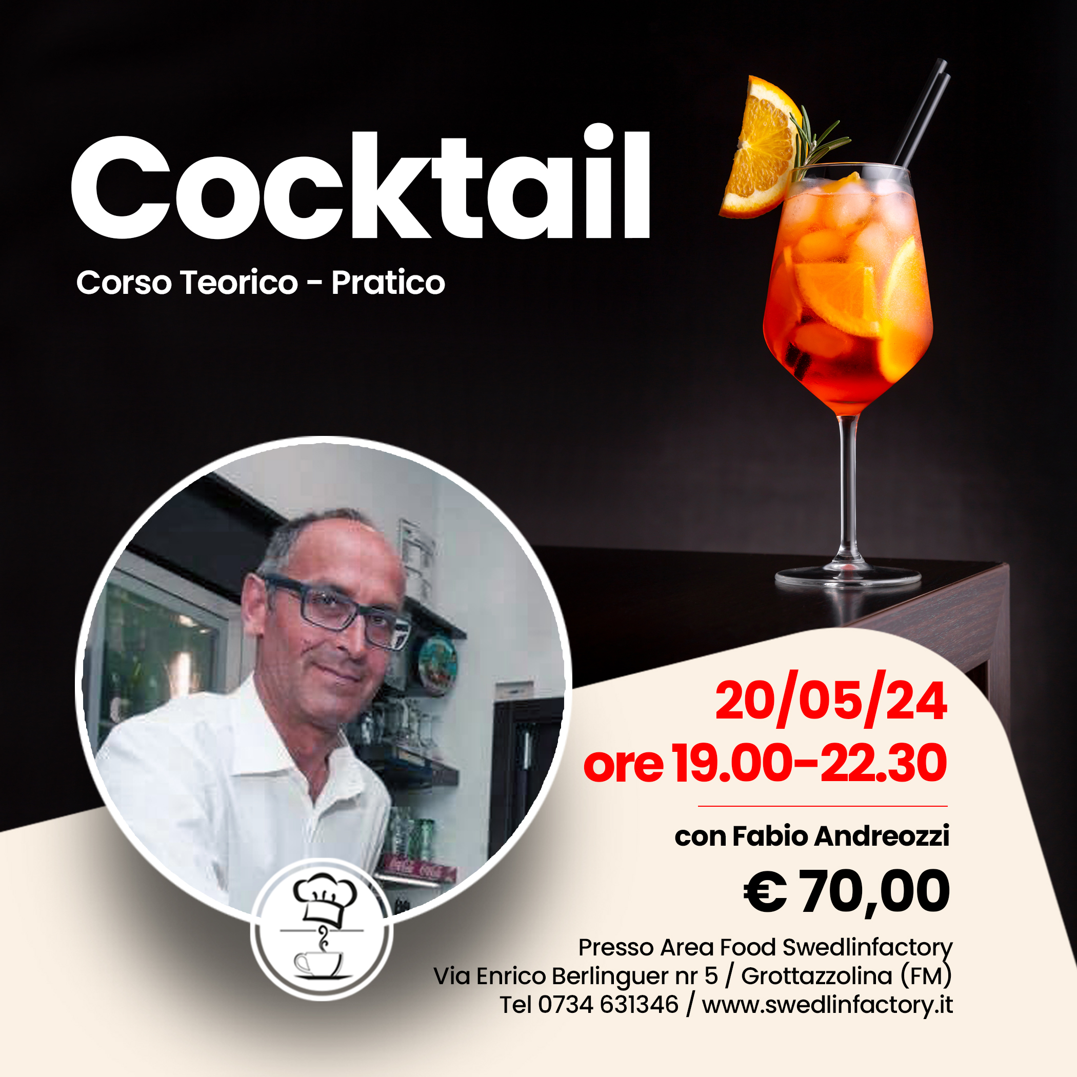 Corso Cocktail - con Fabio Andreozzi