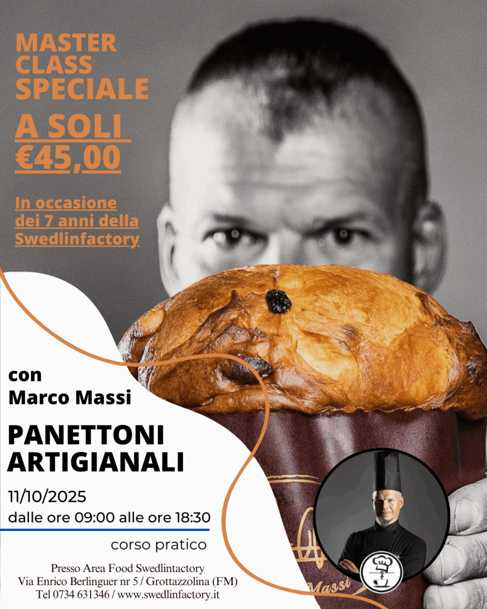 MASTERCLASS PANETTONI ARTIGIANALI - con Massi