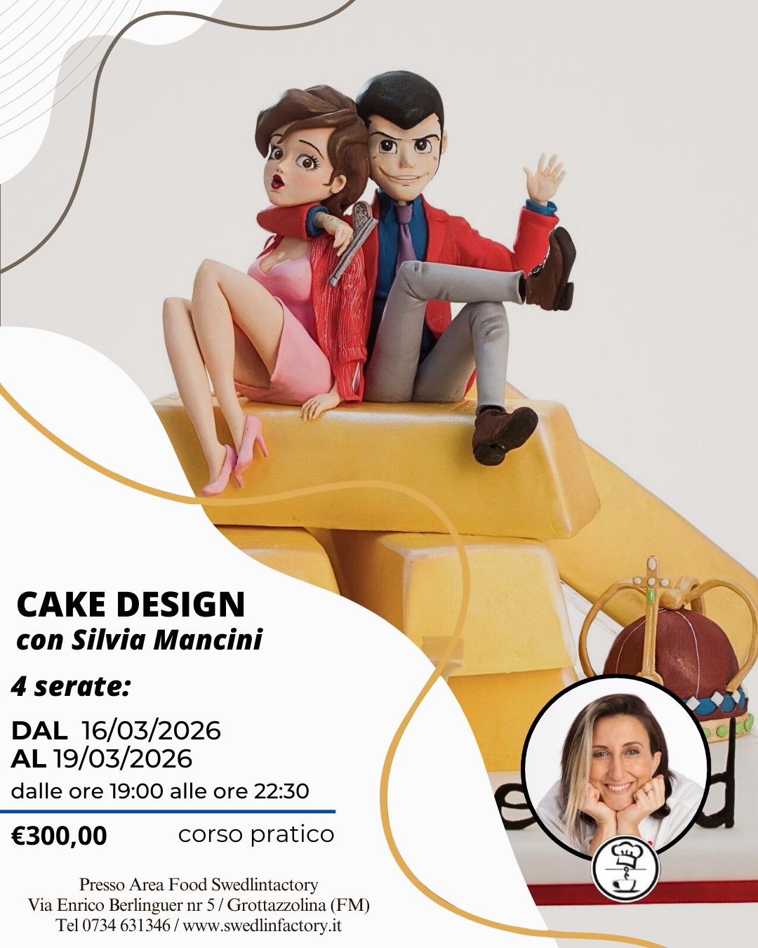 CAKE DESIGN - con Silvia Mancini