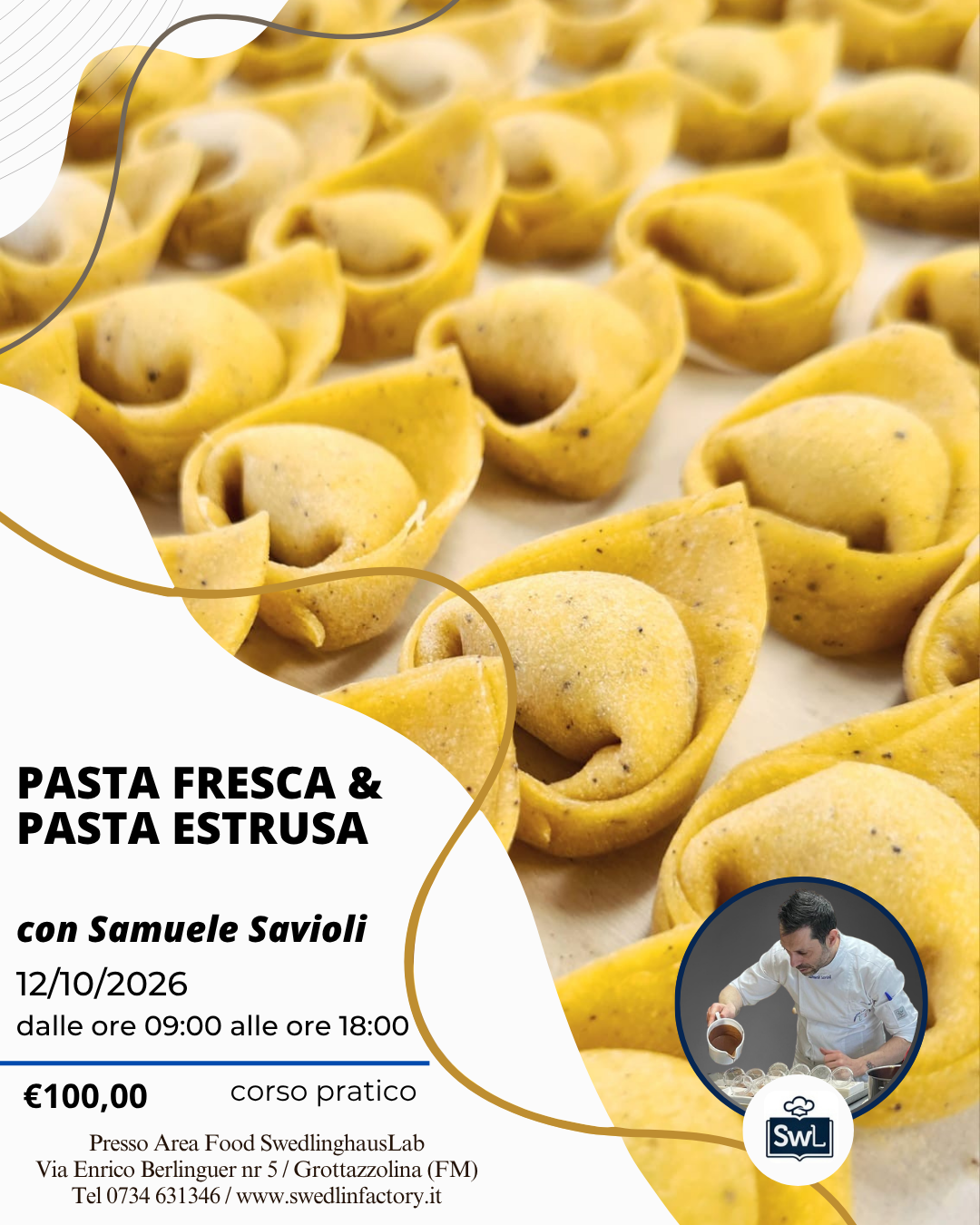 Pasta Fresca & Pasta Estrusa - con Savioli