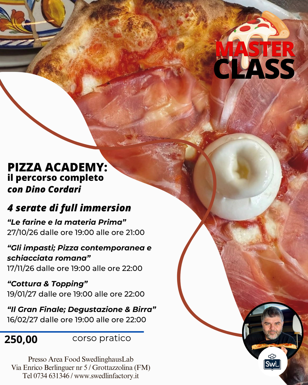 PIZZA ACADEMY: il percorso completo - con Dino Cordari