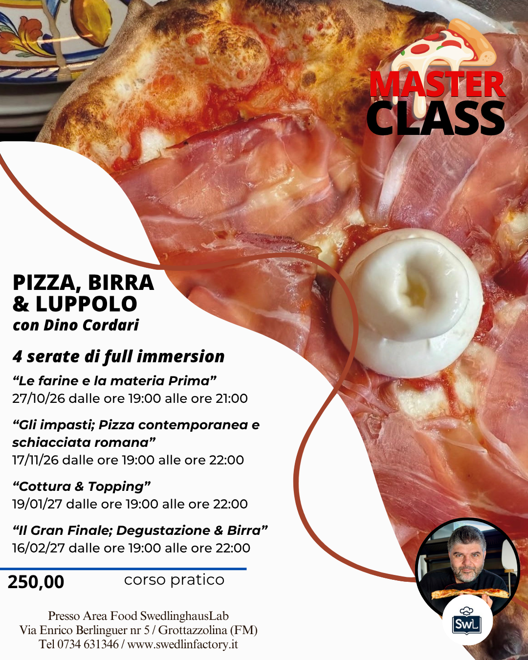 PIZZA, BIRRA & LUPPOLO - con Dino Cordari